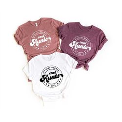 cool aunts club shirt, gift for auntie, cool sister sweat, best aunt shirt, cute aunt gifts, cool aunt shirt, like a mom