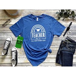 teacher mode shirt| gift for teacher| teacher shirts| teaching shirt| teacher gift| funny teacher shirt| teacher life| a