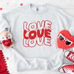 valentine's day love sweatshirt valentines design love shirt love couple sweatshirt valentines day gift hoodies vale