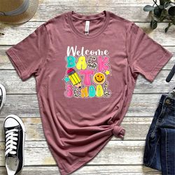 first day of school shirt | happy first day of school shirt | teacher shirt | teacher life shirt | 1st day of sc