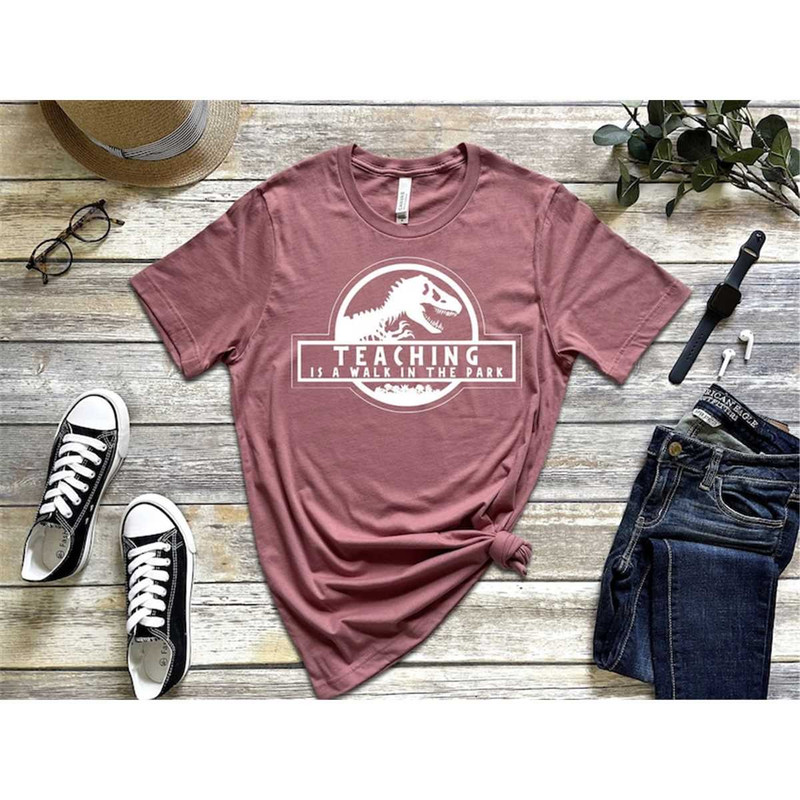 MR-3152023143338-teaching-is-a-walk-in-the-park-shirt-jurassic-style-t-shirt-image-1.jpg