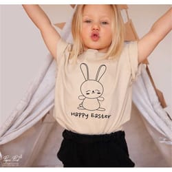 happy easter svg, easter svg, easter shirt svg, easter svg for boy girls, easter bunny svg, spring svg, png svg files fo