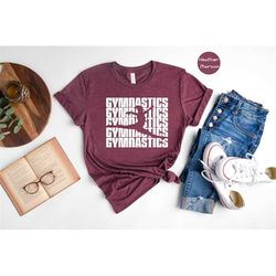 retro gymnastics shirt, gymnastics lover gift, gymnastics mom shirt, gymnastics party shirt, gymnastics coach tee, gymna
