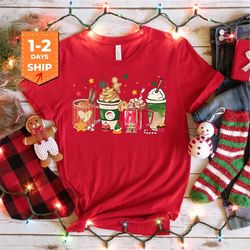 christmas coffee shirt christmas shirt for women cute christmas shirt christmas shirt christmas hot chocolate shirt