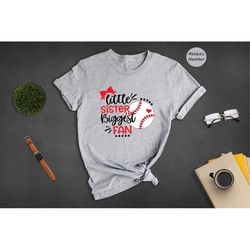 baseball sister shirt, softball sister shirt, baseball sister tshirt, baseball fan sister shirt, baseball little sister,