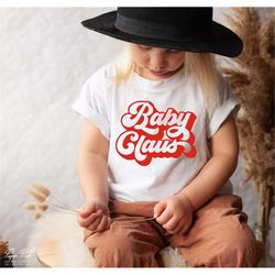 baby claus svg, kids christmas svg, christmas svg, holiday kids shirt svg, coffee mug svg, christmas gift idea, png dxf