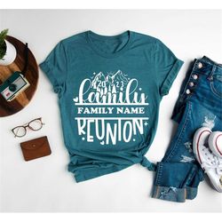 personalized family reunion 2023 shirt,family vacation shirt,family road trip,camping vacation,outdoor vacation,matching