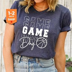 game day basketball tshirt  game day tshirt  women's basketball tshirt  basketball tshirt  basketball mom tshirt  basket