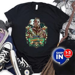 michael myers bleached tee | michael myers bleached tshirt | halloween horror michael myers shirt | halloween gift