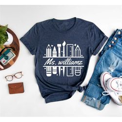 personalized teacher shirt,custom name,spirit week shirt,teacher gift,teacher week,matching shirt,school shirt,teacher c