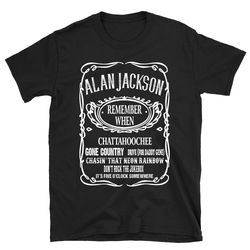 remember when gone country alan jackson shirt, alan jackson shirt, alan jackson t shirt, vintage alan jackson shirt