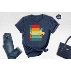 retro ballet shirt, cute ballet shirt, ballerina shirt, dancer shirt, ballet lover  gift, ballerina gift, ballet dancer,