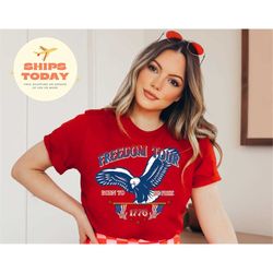 4th of july shirt, born to be free shirt, patriotic shirt, eagle shirt, freedom tour 1776