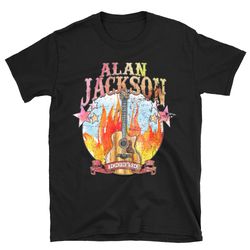 guitar remember when alan jackson shirt, alan jackson shirt, alan jackson t shirt, vintage alan jackson shirt