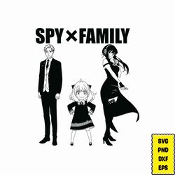 psy x family svg, bts svg, anime cut file, pokemon svg, anime clipart, anime bundle, anime silhouette, anime png