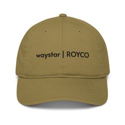 Waystar Royco Embroidered Organic dad hat , Succession cap