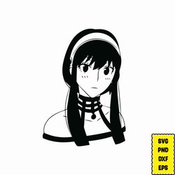 mega anime design bundle, ready to print svg bundle, png, transparent background, t-shirt, stickers, decoration svg