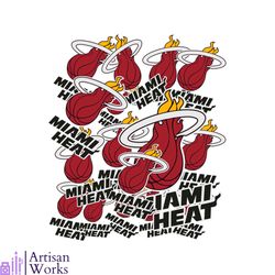 funny miami heat basketball lover svg graphic design files