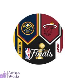 denver nuggets vs miami heat wincraft 2023 nba finals png