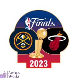 miami heat vs denver nuggets 2023 nba finals png silhouette files