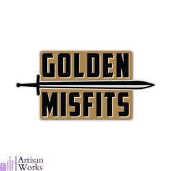 golden misfits vegas golden knights svg cutting file