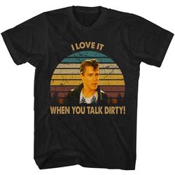 i love it when you talk dirty grease t shirt, grease shirt, grease tshirt, kenickie murdoch shirt, comedy film shirt