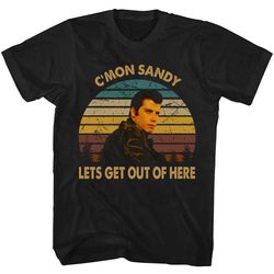 c'mon sandy grease shirt, grease t shirt, grease tshirt, danny zuko shirt, comedy film shirt, grease movie t shirt