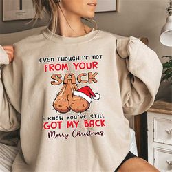 funny christmas balls shirt, dirty santa funny xmas shirt, naughty santa shirt, funny christmas sweatter, dirty santa, s