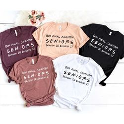 our final chapter, seniors shirt, seniors season 20 episode 23 shirt, graduation shirt, class of 2023, funny senior shir
