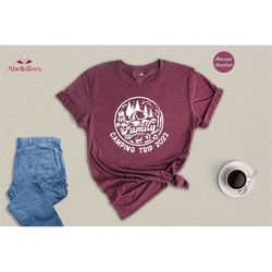 camping crew shirt, family camping gift, happy camper shirt, camping squad, matching shirts, camping family shirt, gift