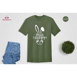 speech therapist easter shirt, easter bunny tee, speech therapy gift, speechie, slp gift, speech language therapist, slp