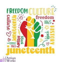 black history happy juneteenth day svg graphic design files