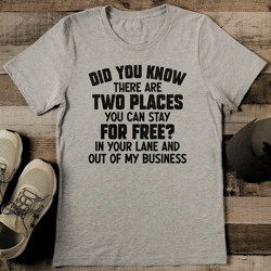 Did You Know There Are Two Places You Can Stay For Free Tee