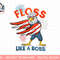4th of July Floss Like A Boss Bald Eagle American Flag T-Shirt copy.jpg