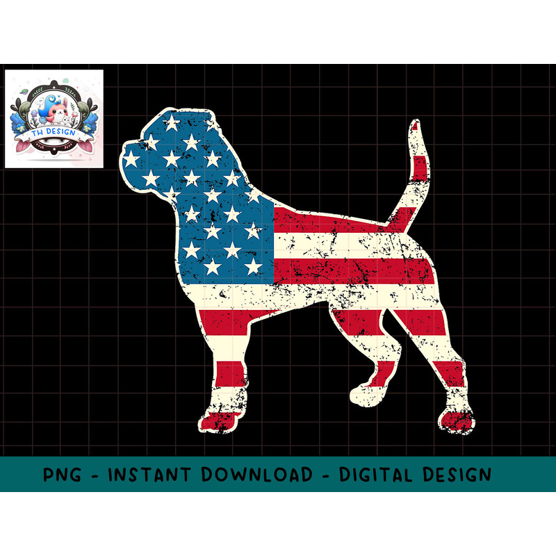 American Bulldog 4th of July Dog Lover Men USA American Flag T-Shirt copy.jpg