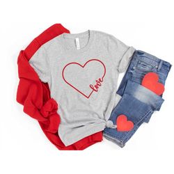 love heart shirt, heart shirt, valentines day shirt, couple matching shirt, valentines match, happy valentines day, vale