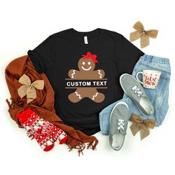 ginger cookie shirt, gingerbread shirt, ginger girl shirt, christmas shirt, ginger custom shirt, merry christmas shirt,