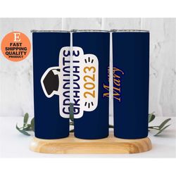 personalized 20oz stainless steel tumbler for graduates 2023, class of 2023 grad gift: personalized stainless steel tumb
