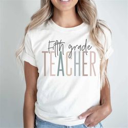 fifth grade teacher shirt, fifth grade teacher t-shirt, 5th grade teacher shirt, grade level shirts, fifth grade squad c