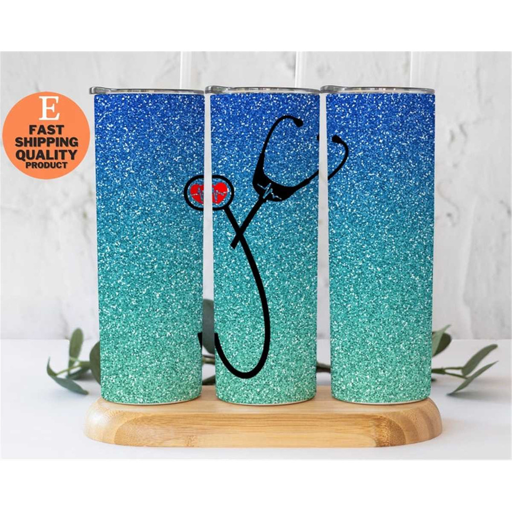 MR-162023151813-blue-green-nurse-glitter-tumbler-gift-for-rn-lpn-or-cna-image-1.jpg