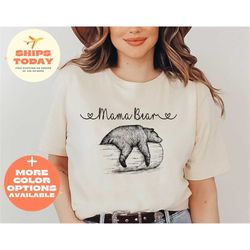 Mama bear Shirt, Momma bear, Mother's day T-shirt, Baby shower gifts, New mom shirt, Pregnancy announcement, Mother Gift