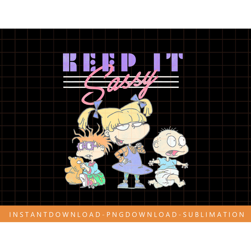 Nickelodeon Rugrats Angelica Keep It Sassy png, sublimate, digital print.jpg