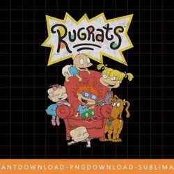 nickelodeon rugrats character chair portrait png, sublimate, digital print