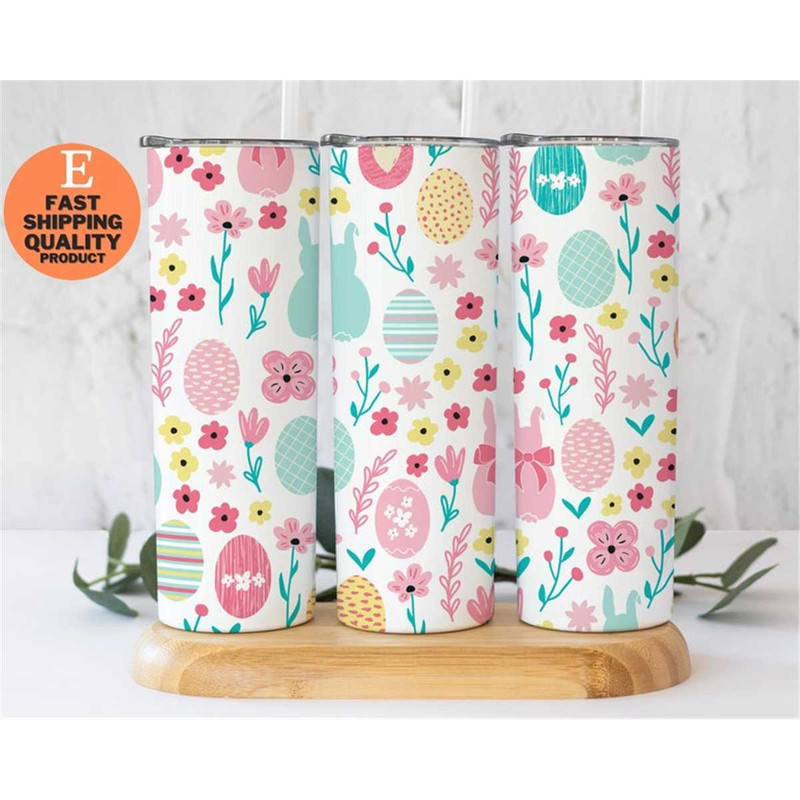 MR-162023153313-colorful-floral-bunny-egg-stainless-steel-tumbler-20-oz-image-1.jpg