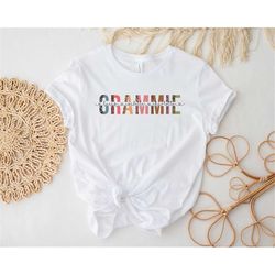grammie shirt, custom mothers day gift tshirt with kids names, grandma birthday shirt, gift for grandma, funny grandma t