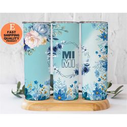 mi 20oz stainless steel tumbler with lid and straw, insulated mimi tumbler with straw, trendy and eye catching tumbler