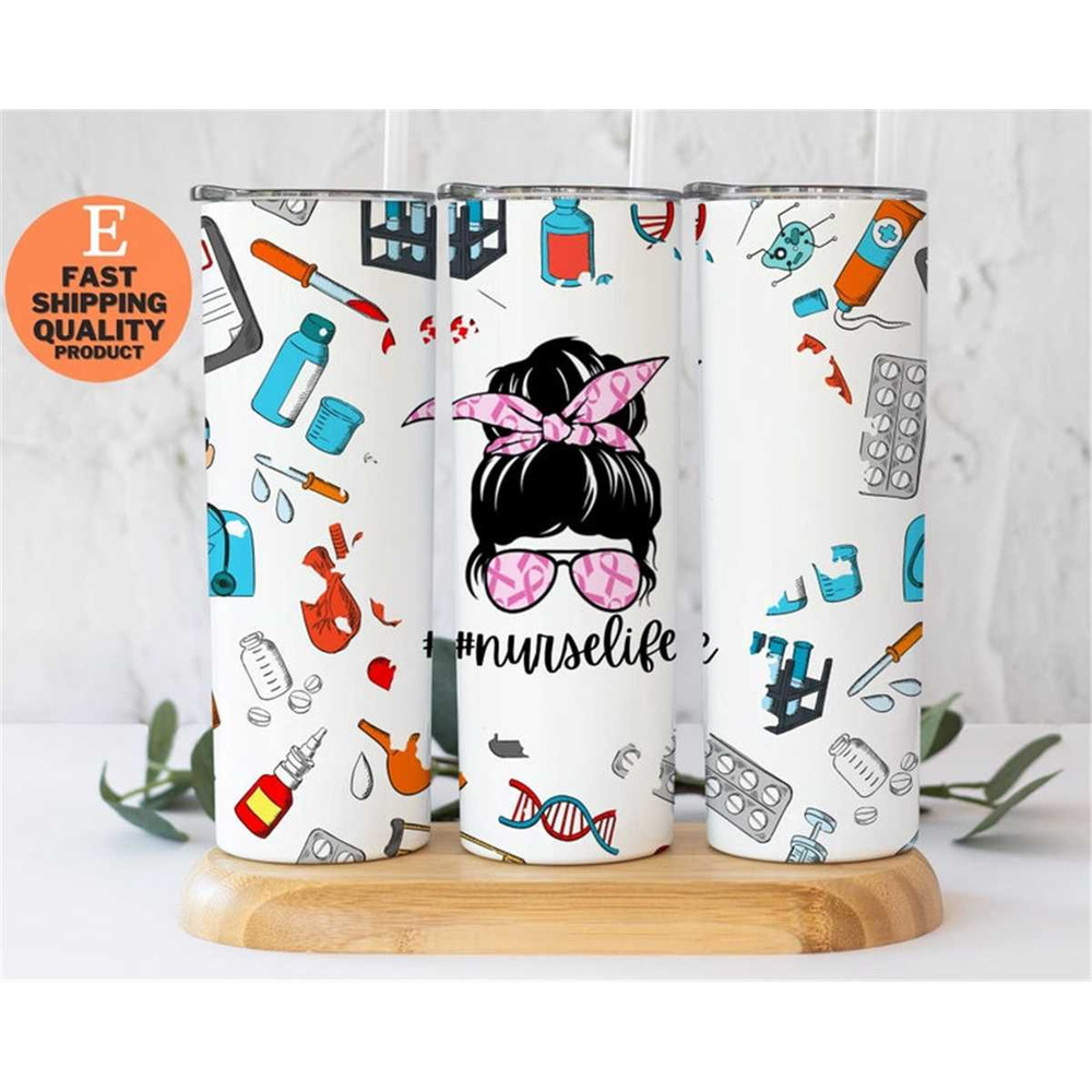 MR-162023153618-messy-bun-nurse-life-medicine-stainless-steel-tumbler-image-1.jpg