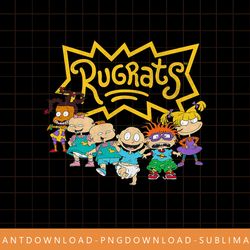 nickelodeon rugrats character lineup png, sublimate, digital print