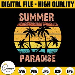 summer paradise, sublimations, designs downloads, surf vibes, summer, beach, sublimation downloads, png