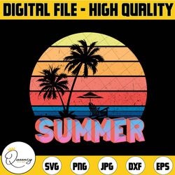 hello summer png | retro vintage summer png | summer t shirt design | beach png | summer vibes png | png for sublimation